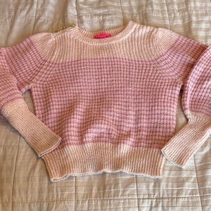 Pink Knit Women's Sweater Lilly Pulitzer finney medium